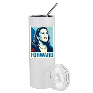 Shepard Fairey Kamala Harris Forward Stainless Steel Tumbler