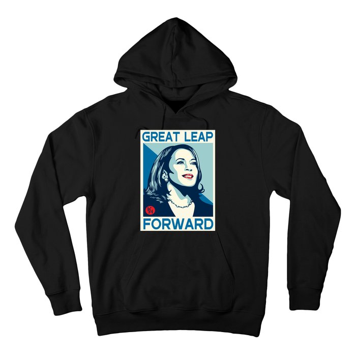 Shepard Fairey Kamala Harris Forward Great Leap Forward Kamala Harris Forward Hoodie