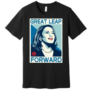 Shepard Fairey Kamala Harris Forward Great Leap Forward Kamala Harris Forward Premium T-Shirt