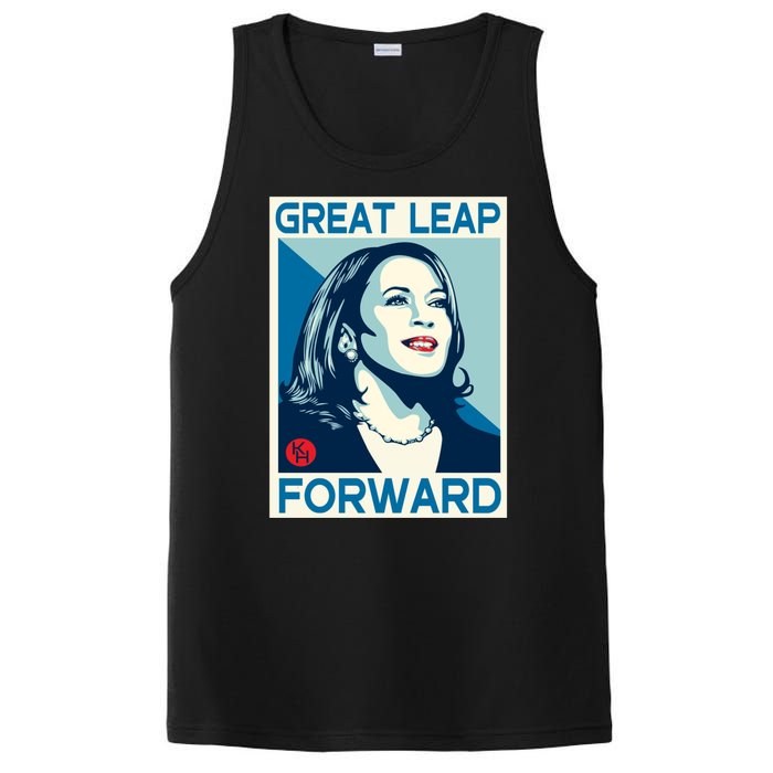 Shepard Fairey Kamala Harris Forward Great Leap Forward Kamala Harris Forward PosiCharge Competitor Tank