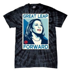 Shepard Fairey Kamala Harris Forward Great Leap Forward Kamala Harris Forward Tie-Dye T-Shirt