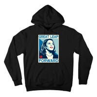 Shepard Fairey Kamala Harris Forward Great Leap Forward Kamala Harris Forward Tall Hoodie