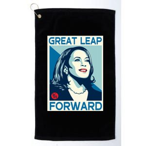 Shepard Fairey Kamala Harris Forward Great Leap Forward Kamala Harris Forward Platinum Collection Golf Towel