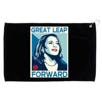 Shepard Fairey Kamala Harris Forward Great Leap Forward Kamala Harris Forward Grommeted Golf Towel