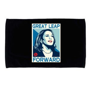 Shepard Fairey Kamala Harris Forward Great Leap Forward Kamala Harris Forward Microfiber Hand Towel