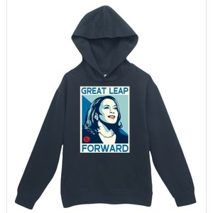 Shepard Fairey Kamala Harris Forward Great Leap Forward Kamala Harris Forward Urban Pullover Hoodie