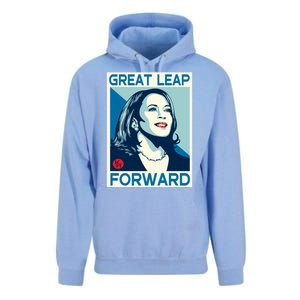 Shepard Fairey Kamala Harris Forward Great Leap Forward Kamala Harris Forward Unisex Surf Hoodie