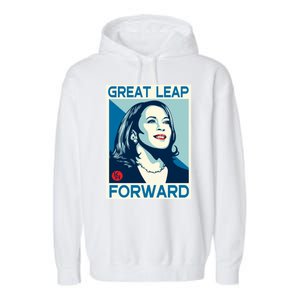 Shepard Fairey Kamala Harris Forward Great Leap Forward Kamala Harris Forward Garment-Dyed Fleece Hoodie