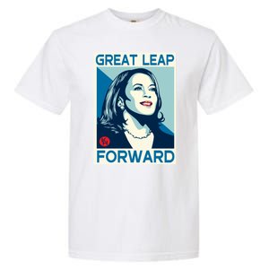 Shepard Fairey Kamala Harris Forward Great Leap Forward Kamala Harris Forward Garment-Dyed Heavyweight T-Shirt