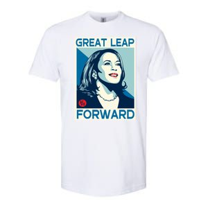 Shepard Fairey Kamala Harris Forward Great Leap Forward Kamala Harris Forward Softstyle CVC T-Shirt