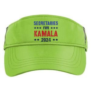 Secretaries For Kamala 2024 Election Grab Him By Ballot Adult Drive Performance Visor