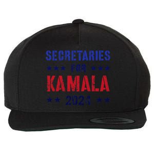 Secretaries For Kamala 2024 Election Grab Him By Ballot Wool Snapback Cap