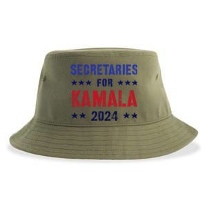 Secretaries For Kamala 2024 Election Grab Him By Ballot Sustainable Bucket Hat