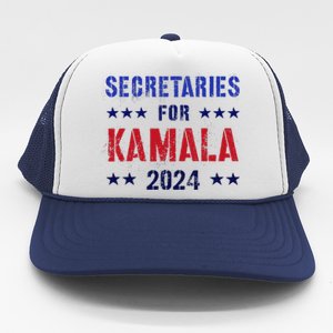 Secretaries For Kamala 2024 Election Grab Him By Ballot Trucker Hat