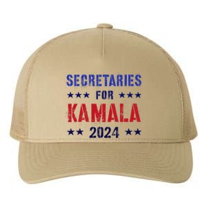 Secretaries For Kamala 2024 Election Grab Him By Ballot Yupoong Adult 5-Panel Trucker Hat