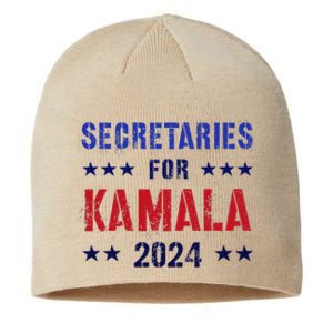 Secretaries For Kamala 2024 Election Grab Him By Ballot Sustainable Beanie