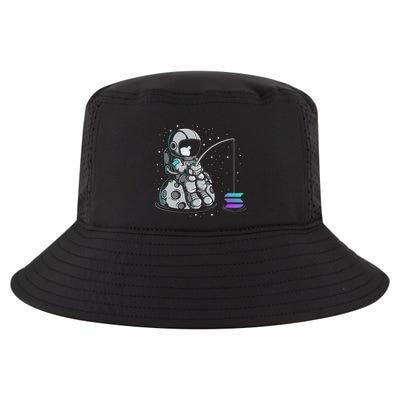 Solana Fishing Krypto Bullrun Sol Token Rich Millionaire Cool Comfort Performance Bucket Hat
