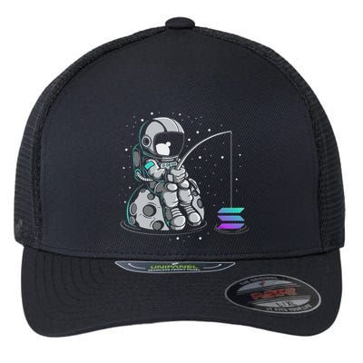 Solana Fishing Krypto Bullrun Sol Token Rich Millionaire Flexfit Unipanel Trucker Cap
