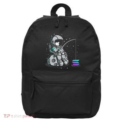 Solana Fishing Krypto Bullrun Sol Token Rich Millionaire 16 in Basic Backpack