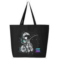 Solana Fishing Krypto Bullrun Sol Token Rich Millionaire 25L Jumbo Tote