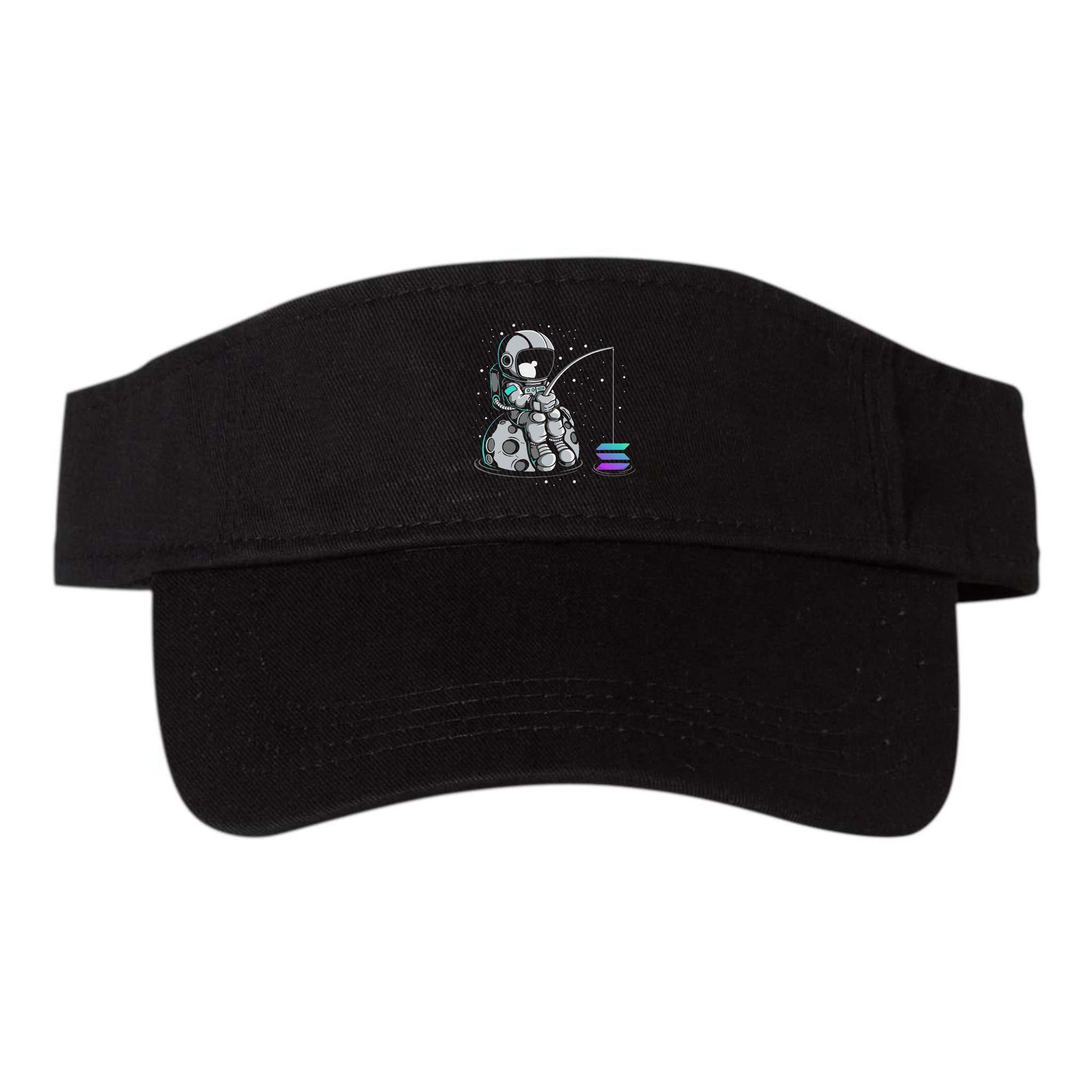 Solana Fishing Krypto Bullrun Sol Token Rich Millionaire Visor
