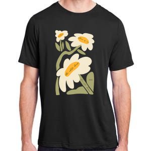 Subtle Flower Kamala Harris Boho Floral Adult ChromaSoft Performance T-Shirt