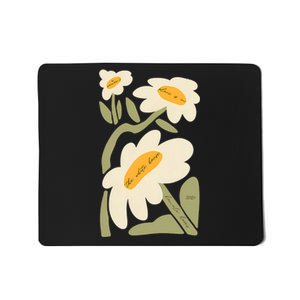 Subtle Flower Kamala Harris Boho Floral Mousepad