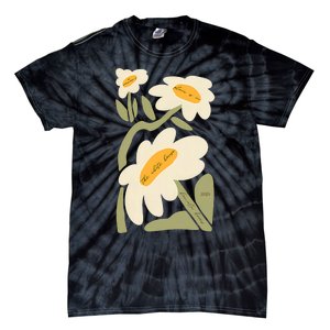 Subtle Flower Kamala Harris Boho Floral Tie-Dye T-Shirt