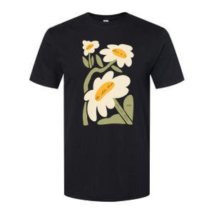 Subtle Flower Kamala Harris Boho Floral Softstyle CVC T-Shirt