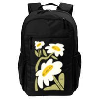 Subtle Flower Kamala Harris Boho Floral Daily Commute Backpack