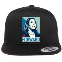 Shepard Fairey Kamala Harris Forward Flat Bill Trucker Hat