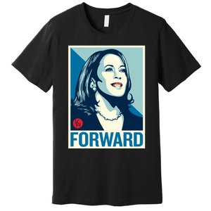 Shepard Fairey Kamala Harris Forward Premium T-Shirt