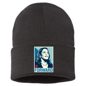 Shepard Fairey Kamala Harris Forward Sustainable Knit Beanie