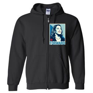 Shepard Fairey Kamala Harris Forward Full Zip Hoodie