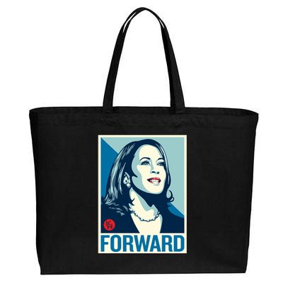 Shepard Fairey Kamala Harris Forward Cotton Canvas Jumbo Tote