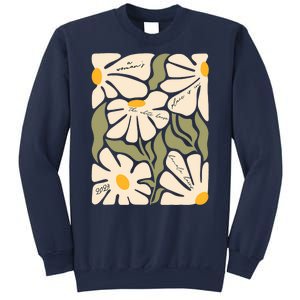 Subtle Flower Kamala Harris Floral Boho Aesthetic Quotes Sweatshirt