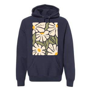 Subtle Flower Kamala Harris Floral Boho Aesthetic Quotes Premium Hoodie