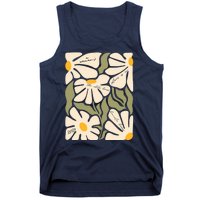 Subtle Flower Kamala Harris Floral Boho Aesthetic Quotes Tank Top