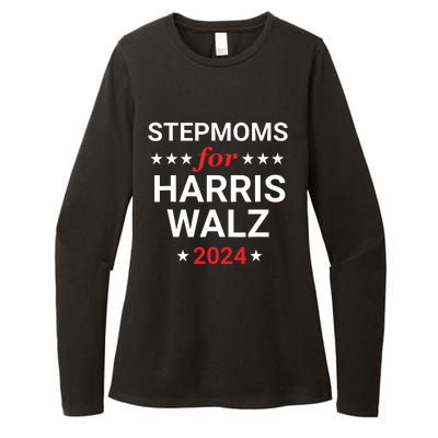 Stepmoms For Kamala Harris Walz Womens CVC Long Sleeve Shirt