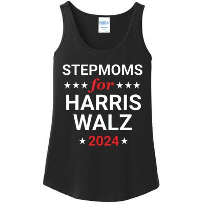 Stepmoms For Kamala Harris Walz Ladies Essential Tank