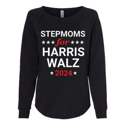 Stepmoms For Kamala Harris Walz Womens California Wash Sweatshirt