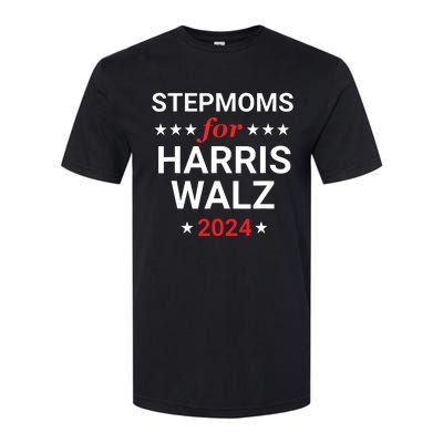 Stepmoms For Kamala Harris Walz Softstyle CVC T-Shirt