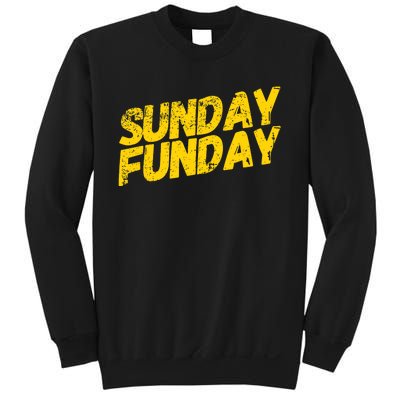 Sunday Funday Kc Retro Kansas City Sunday Funday Sweatshirt