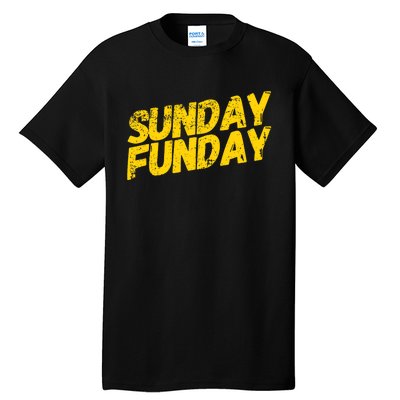 Sunday Funday Kc Retro Kansas City Sunday Funday Tall T-Shirt