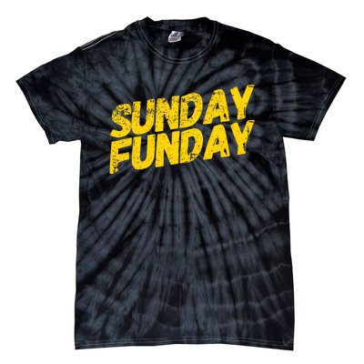 Sunday Funday Kc Retro Kansas City Sunday Funday Tie-Dye T-Shirt