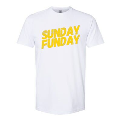 Sunday Funday Kc Retro Kansas City Sunday Funday Softstyle CVC T-Shirt