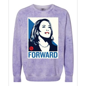 Shepard Fairey Kamala Harris Forward Colorblast Crewneck Sweatshirt