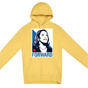 Shepard Fairey Kamala Harris Forward Premium Pullover Hoodie