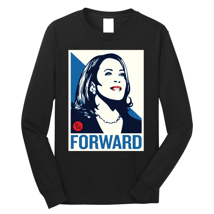 Shepard Fairey Kamala Harris Forward Long Sleeve Shirt