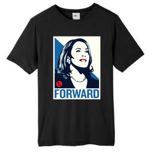 Shepard Fairey Kamala Harris Forward Tall Fusion ChromaSoft Performance T-Shirt